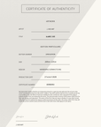 RA681 145 — Certificate of Authenticity